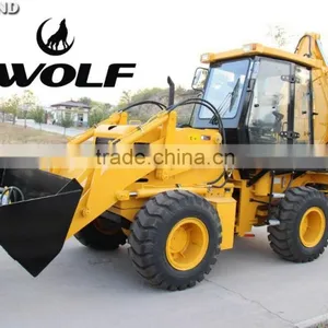 WOLF New Brand Backhoe Loader for Sale WZ30-25 With Cummin Engine thumbnail-1