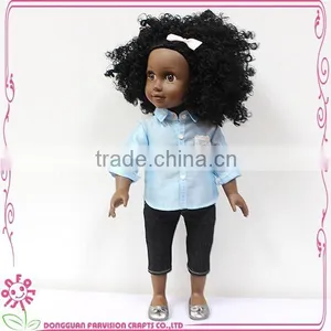 Beautiful Black Fashion Custom Vinyl Body Moveable Baby Doll thumbnail-4