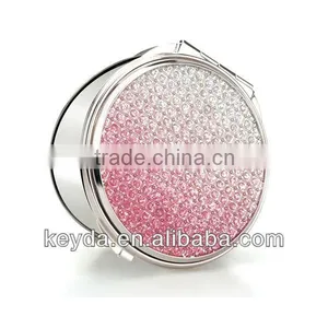 Pink Cosmtic Mirrors Aluminum Mini Makeup Mirror thumbnail-6