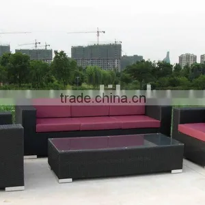 2015 NEW RATTAN FURNITURE GARDEN 3 SEATER SOFA Quality Choice thumbnail-1