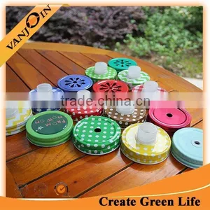 New Design Colorful Mason Jar Cap 70mm thumbnail-2