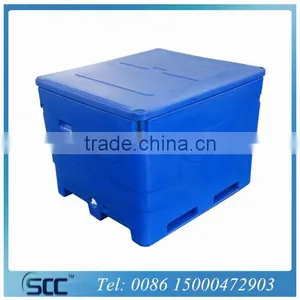 1000L Plastic Fishing Cooler Box With Imported LLDPE Material by Rotomolding thumbnail-1