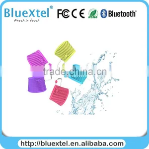 Hot Selling IPX4 Waterproof Wireless Bluetooth Mini Speaker With Rubber Case thumbnail-5