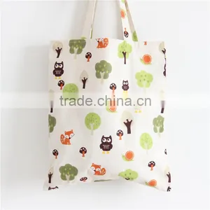 2016 New Style Full Printing Canvas Shoulder Bag With Tote for Shopping thumbnail-1