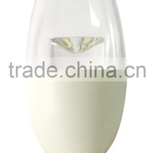 2016 Led Bulb Parts C37 4W E14 Led Bulb Manufacturing Plant From Zhejiang China With Low Price Led Candle Bulb thumbnail-1