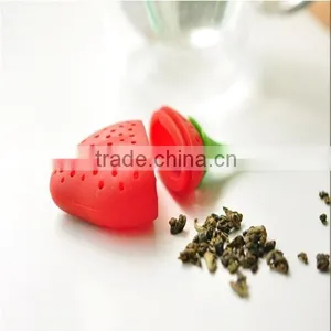 2014 Hot Selling Silicone Tea Strainer Approved by FDA ,silicone Tea Strainer thumbnail-1