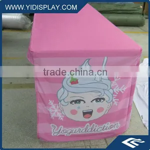 Hand Painted Fabric Table Cloth thumbnail-1