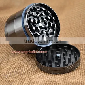 Large Heavy Duty Zinc Alloy Crusher With 53 Strong Teeth for Fine Grinding thumbnail-4