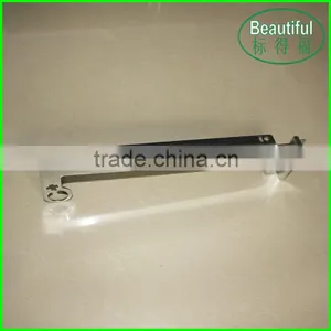 Double Slotted Metal Shelf Bracket With Rod Hanging Ring thumbnail-1
