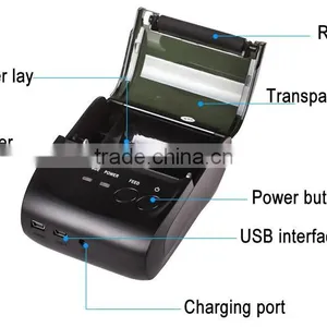 Portable Bluetooth 58mm USB Mini Thermal Printer IMP006 thumbnail-5