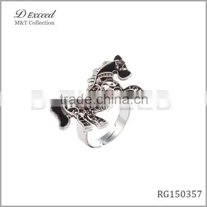 Horse Ring,new Design Gold Finger Ring for Girls thumbnail-1