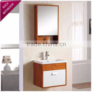 ROCH 8052 Small Popular Oak Wood Cabinet Bathroom Wall Hanging thumbnail-1