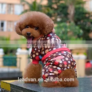 2014 Dog Thermal Clothes Fashion Winter Design Pet Cotton Lammy Pet Jacket With Hooded thumbnail-1