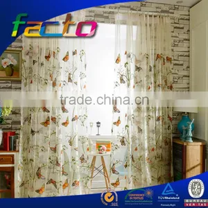 Home Textile Supplier Quality Embroidery Curtains Organza thumbnail-1