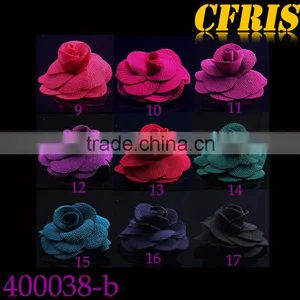 No Needle Flower Lapel Pin,Attractive Muti-Color Lapel Pin thumbnail-2