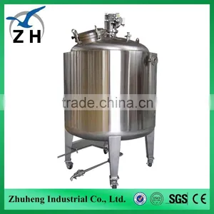 High Quality Liquid Milk Stainless Steel Storage Tank thumbnail-4
