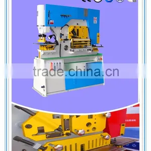 Q35Y-16 Hydraulic Iron Worker Pressing and Cutting Machine Composite Punching and Shearing Machine thumbnail-1