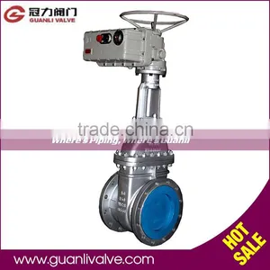 WCB Gate Valve With Electric Actuator thumbnail-1