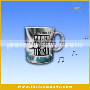 Musical Custom Ceramic Mug, Sports Song Singing Custom Ceramic Mug thumbnail-1
