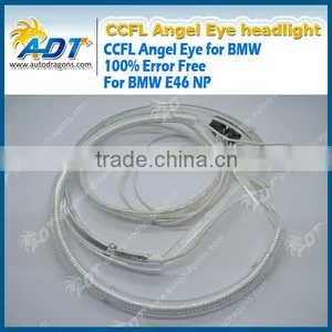 145mm Ring Super Bright Halo Ring CCFL Angel Eyes Headlight Kit For BMW thumbnail-2