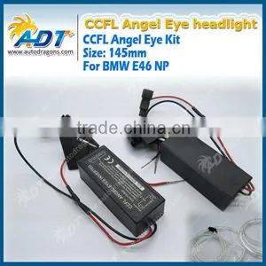 145mm Ring Super Bright Halo Ring CCFL Angel Eyes Headlight Kit For BMW thumbnail-4