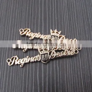 Designed Golden Crown Fashion Metal Plate thumbnail-1