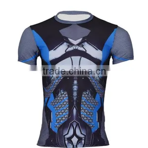 Yingzhong Garment Oem China Factory Screen Printing Men Collar Sport Fitness t Shirts With Logo thumbnail-3