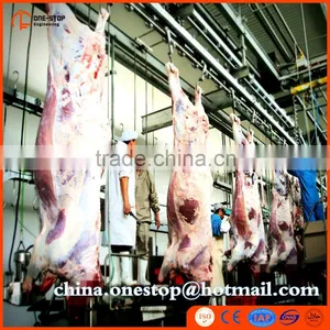 Slaughter Line for Sheep Cattle and Pig Abattoir Machine Slaughter Line for Swine and Bovine thumbnail-1