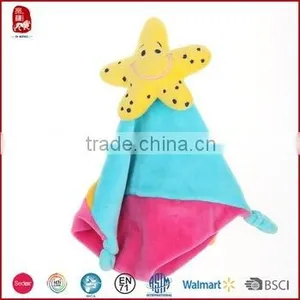 ICTI SEDEX Factory Top Quality Cute Promotional Baby Plush Comforter Blanket Quality Choice thumbnail-2