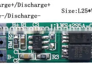 PCM For 7.4V 2S Li-ion Battery Packs Led Pcb Assembly thumbnail-1