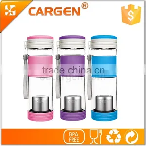 Portable Insulated Belt Plastic Tea Strainer Water Bottle thumbnail-4