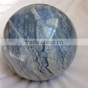 2015 New Arrival Factory Direct Rough Blue Aventurine Stone Ball for Healing thumbnail-1