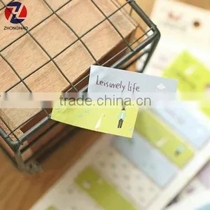 Unique Design Mini Memo High Quality Sticker Notepad thumbnail-2