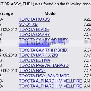 Toyota Fuel Injector for Rukus Camry Previa Tarago RAV4 Alphard OEM 23209-0H060 thumbnail-5