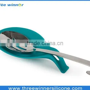 Newest Hot Sell LFGB Standard Spoon Holder Rest Gadgets thumbnail-4