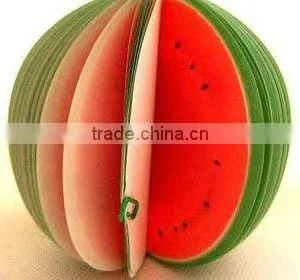 Watermelon Shape Sticky Notepads thumbnail-1