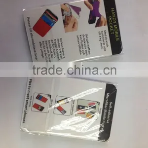 Adhesive Phone Back Smart Card Pouch thumbnail-3