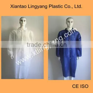 White Medical Sterile Lab Coat thumbnail-1