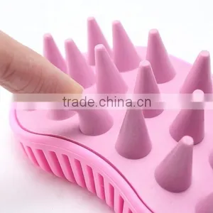 Silicone Hair Brush,shampoo Comb,scalp Massage Brush thumbnail-4