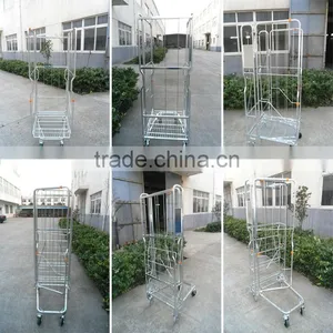 Roll Container 3 Sided A Frame thumbnail-2