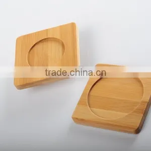 Custom Square Tea Cup Bamboo Wood Trivet Coaster Placemat Trivet Board thumbnail-4