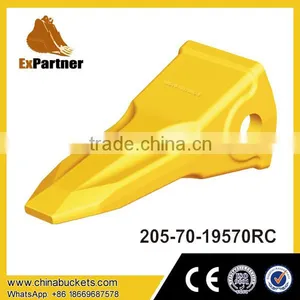 OEM Excavator Rock Bucket Tooth Point 205-70-19570RC for PC200 thumbnail-1