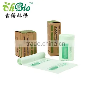 EN13432 Biodegradable Cornstarch Plastic EN13432 ASTMD 6400 Biodegradable Trash Bags thumbnail-4