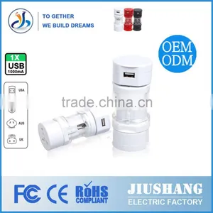 DGJIUSHANG Manufacturing Through the CE FCC ROHS Certification Approval Top Selling Special International Travel Adaptor thumbnail-3