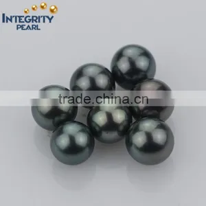 10.5-11mm AAA Great Quality no Hole Natural Pure Tahiti Loose Pearl thumbnail-1
