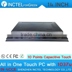 14 Inch Touch Screen All in One PC With 10 Point Touch Capacitive thumbnail-4