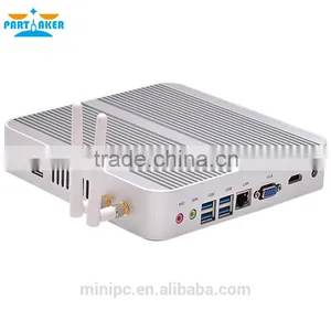 Partaker Haswell Intel Core i3 4010U Desktop Computer Mini PC Fanless NUC 4K HTPC With 8G RAM 320G HDD thumbnail-3