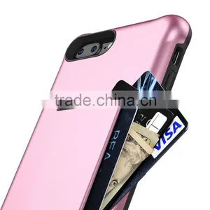 Back Card Mobile Phone Case Double Layer PC Case for Apple IPhone 7 Plus(5.5") thumbnail-6
