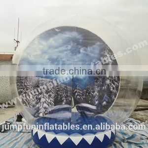 Transparent PVC Inflatable Snow Balloon/Inflatable PVC Globe for Advertising Show thumbnail-1