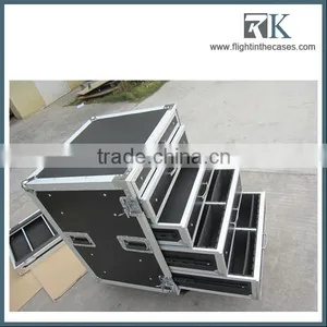 Factory 12U Professional Soft Rolling Makeup Case Drawers Made in China thumbnail-1